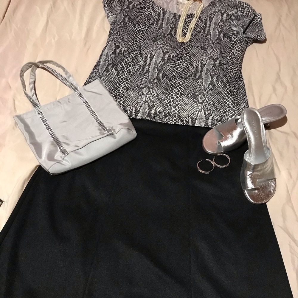 💎Black Maxi Skirt💎